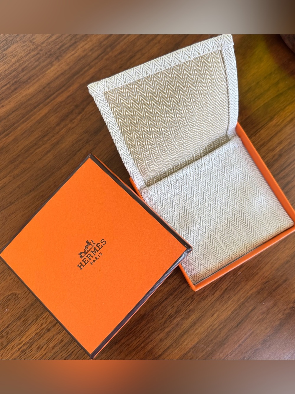 Hermes Orange gift box